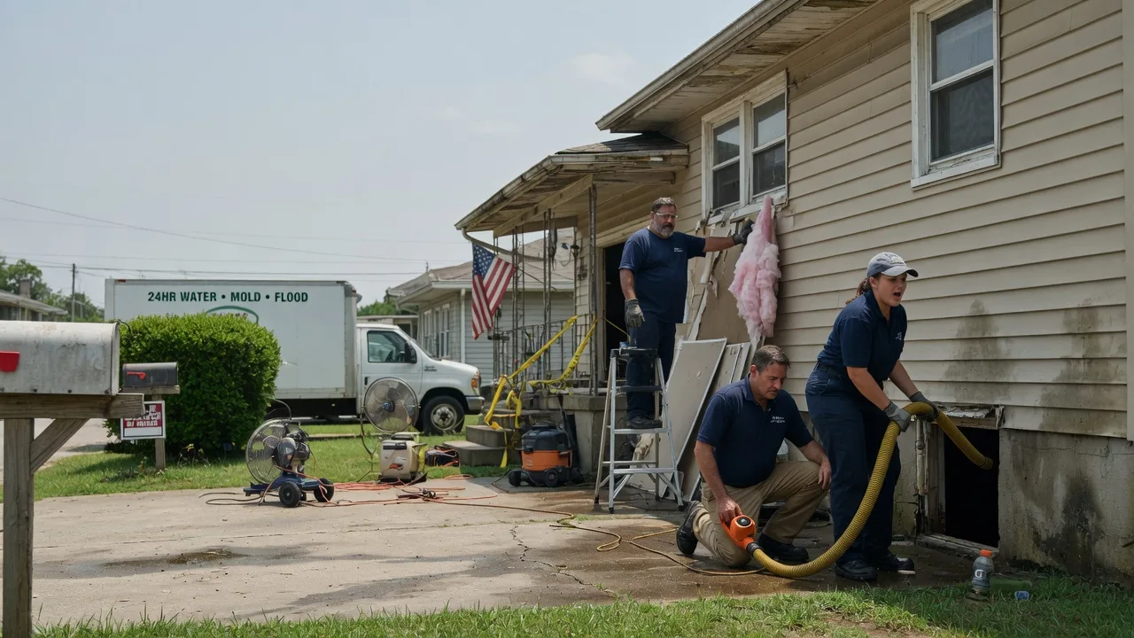 Water Damage Repair in Del City, OK near me